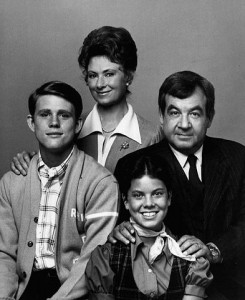 Photo de la famille Cunningham de la série télévisée Happy Days